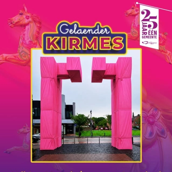 Tijdens de Gelaender Kirmes vieren we 25 jaar één gemeente met de Roze Loper in de Raadhuisstraat!