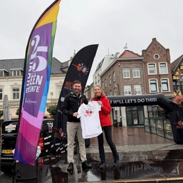 Samen in beweging tijdens de Holy Hill Obstacle Run
